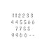 Script Letter and Number Stencil Sets